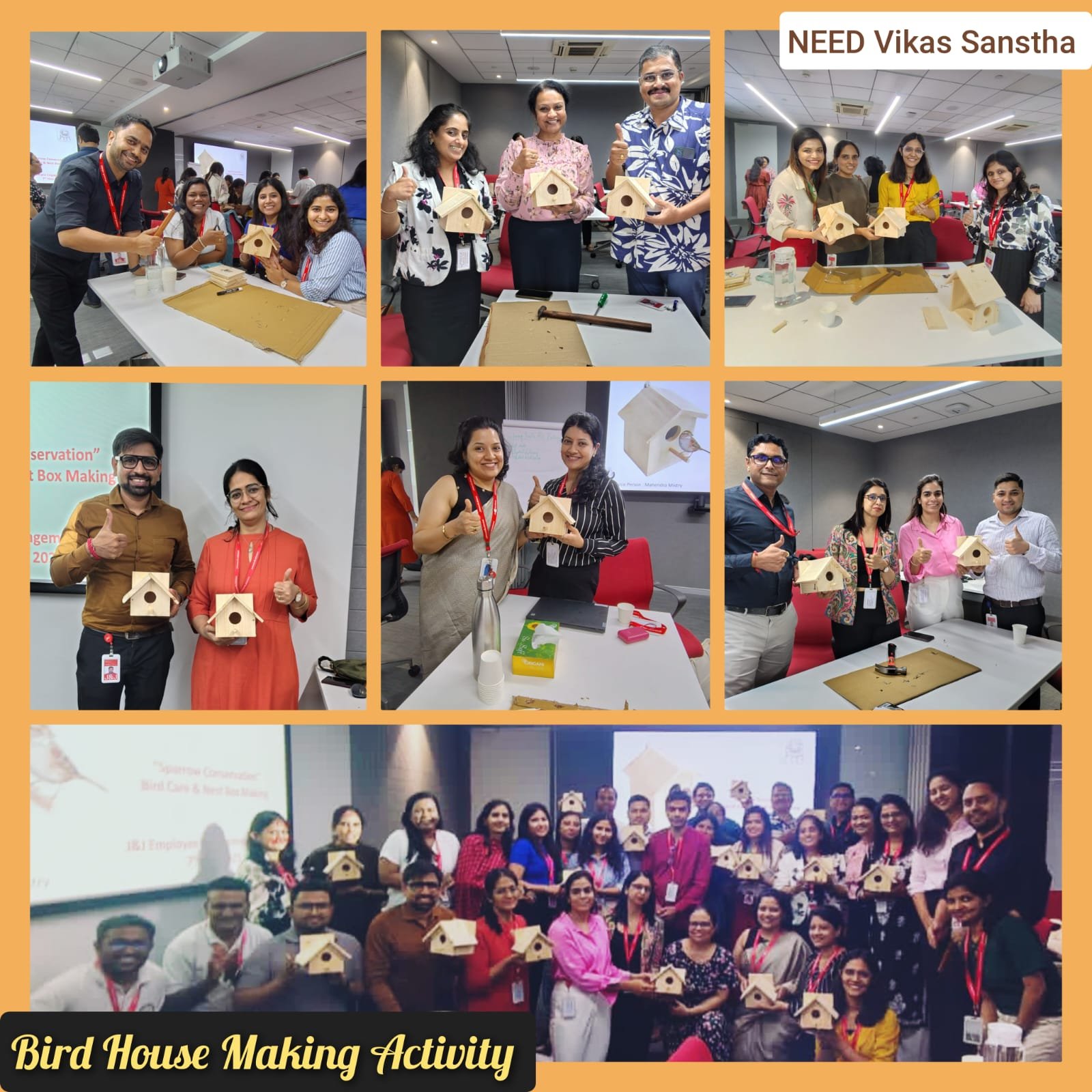 Employee Engagement Initiative: Sparrow House Making Workshop